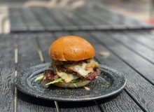 Hill East Burger: Smoked Puebla Burger