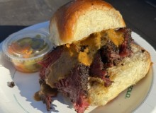 Silver and Sons - Short Rib Pastrami Sandwich