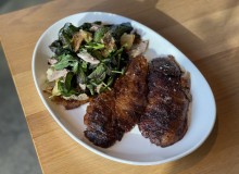 Duck & Peach: Duck Salad