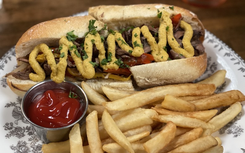 DC Vegan: Jackfruit Philly Cheesesteak