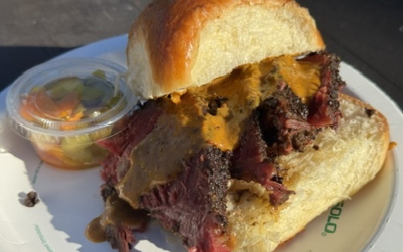 Silver and Sons - Short Rib Pastrami Sandwich
