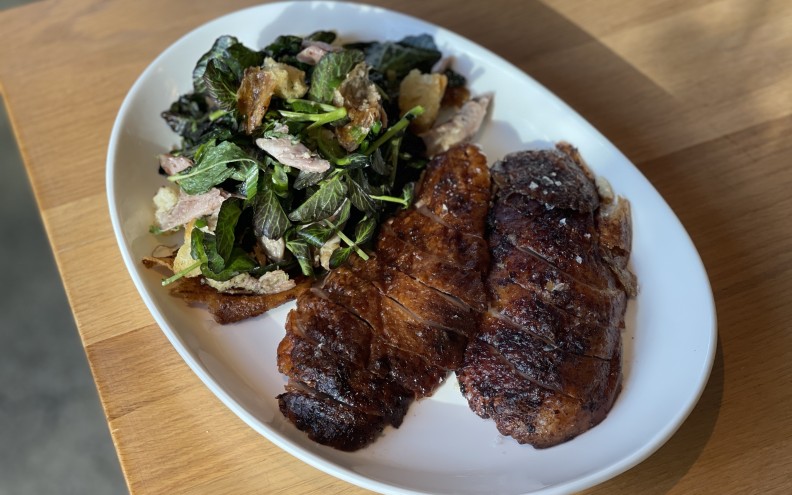 Duck & Peach: Duck Salad