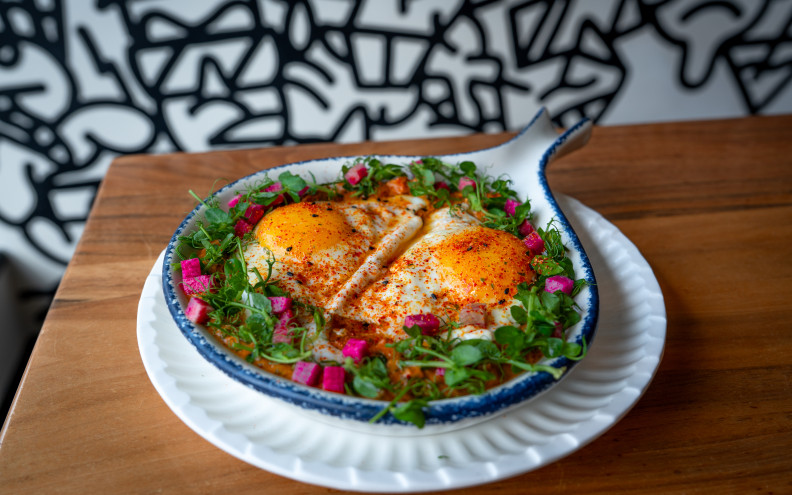 Unconventional Diner: Sweet Potato Shakshuka