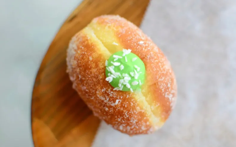 Rose Ave Bakery: Pandan Coconut Donut