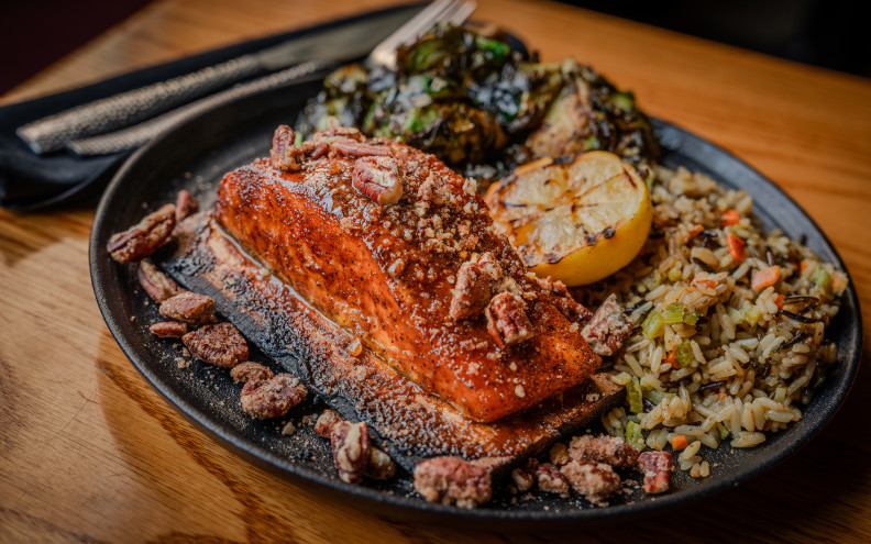 Smokecraft Modern Barbecue: Cedar Plank Maple Bourbon Salmon