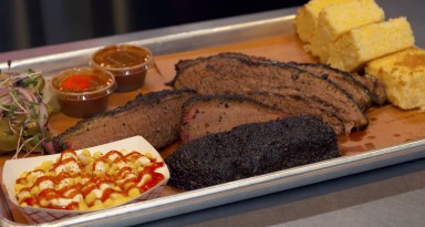 2Fifty Texas Barbeque's Signature Dish: Wagyu Beef Brisket