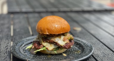 Hill East Burger: Smoked Puebla Burger