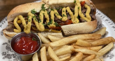 DC Vegan: Jackfruit Philly Cheesesteak