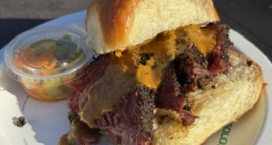 Silver and Sons - Short Rib Pastrami Sandwich
