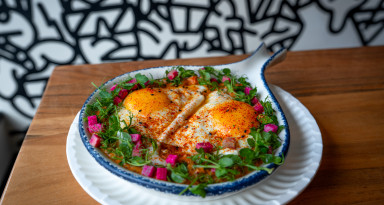 Unconventional Diner: Sweet Potato Shakshuka