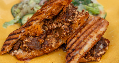 Lemon Slice Cafe: Awaze Tibs Panini