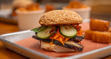 Bark Barbecue Cafe: Pork Belly Sandwich