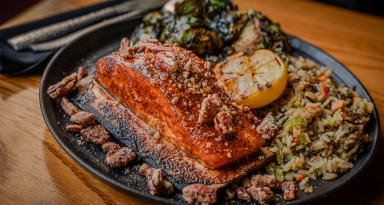 Smokecraft Modern Barbecue: Cedar Plank Maple Bourbon Salmon