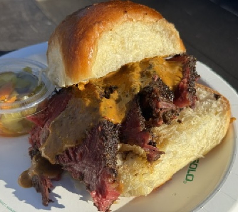 Silver and Sons - Short Rib Pastrami Sandwich