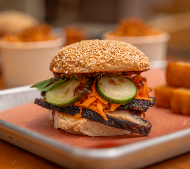 Bark Barbecue Cafe: Pork Belly Sandwich