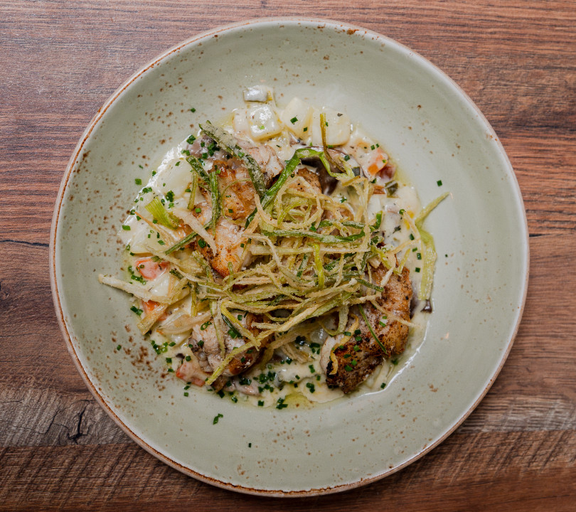 Pan-seared Monkfish - The Harp